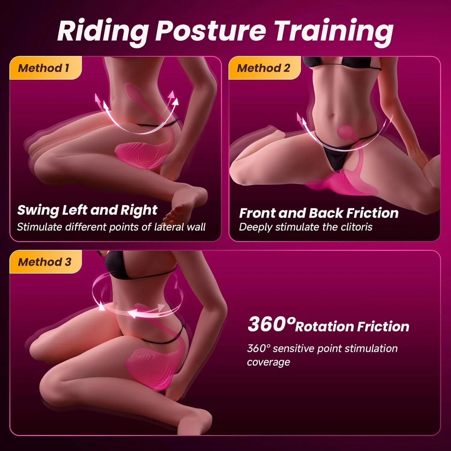 RideSync App-Control Riding Vibrator - Image 4