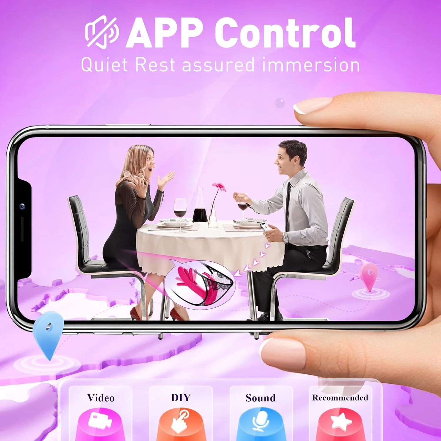PulseFlare Wearable Rabbit Vibrator with App Control - Image 5