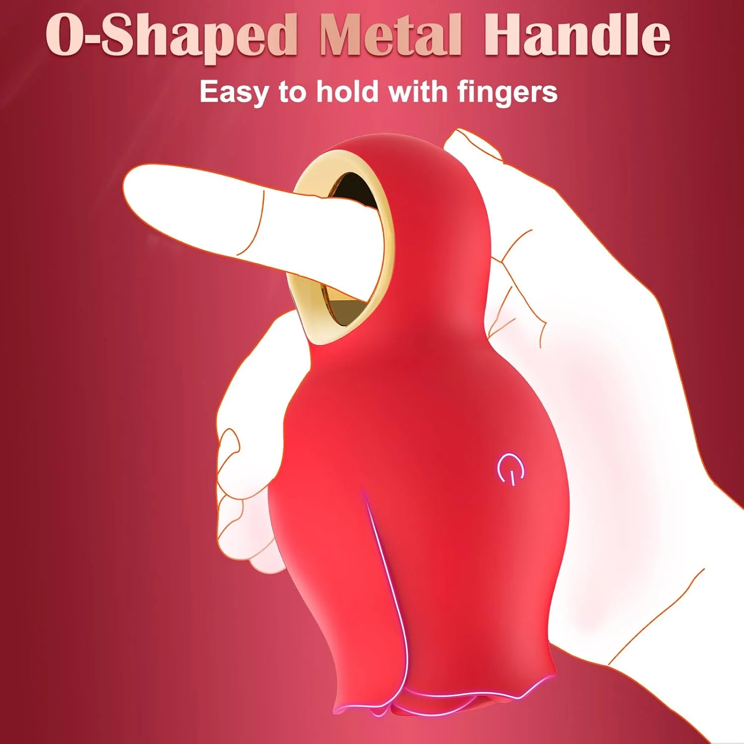WhirlRose Clit & Nipple Suction Stimulator - Image 3