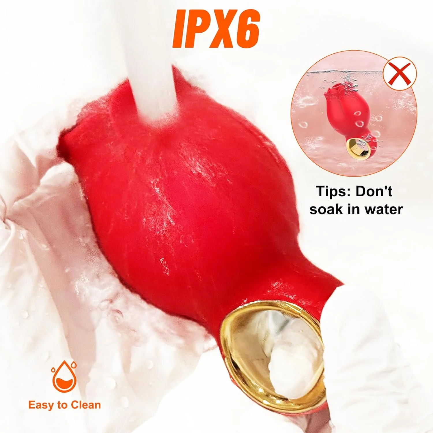 WhirlRose Clit & Nipple Suction Stimulator - Image 7