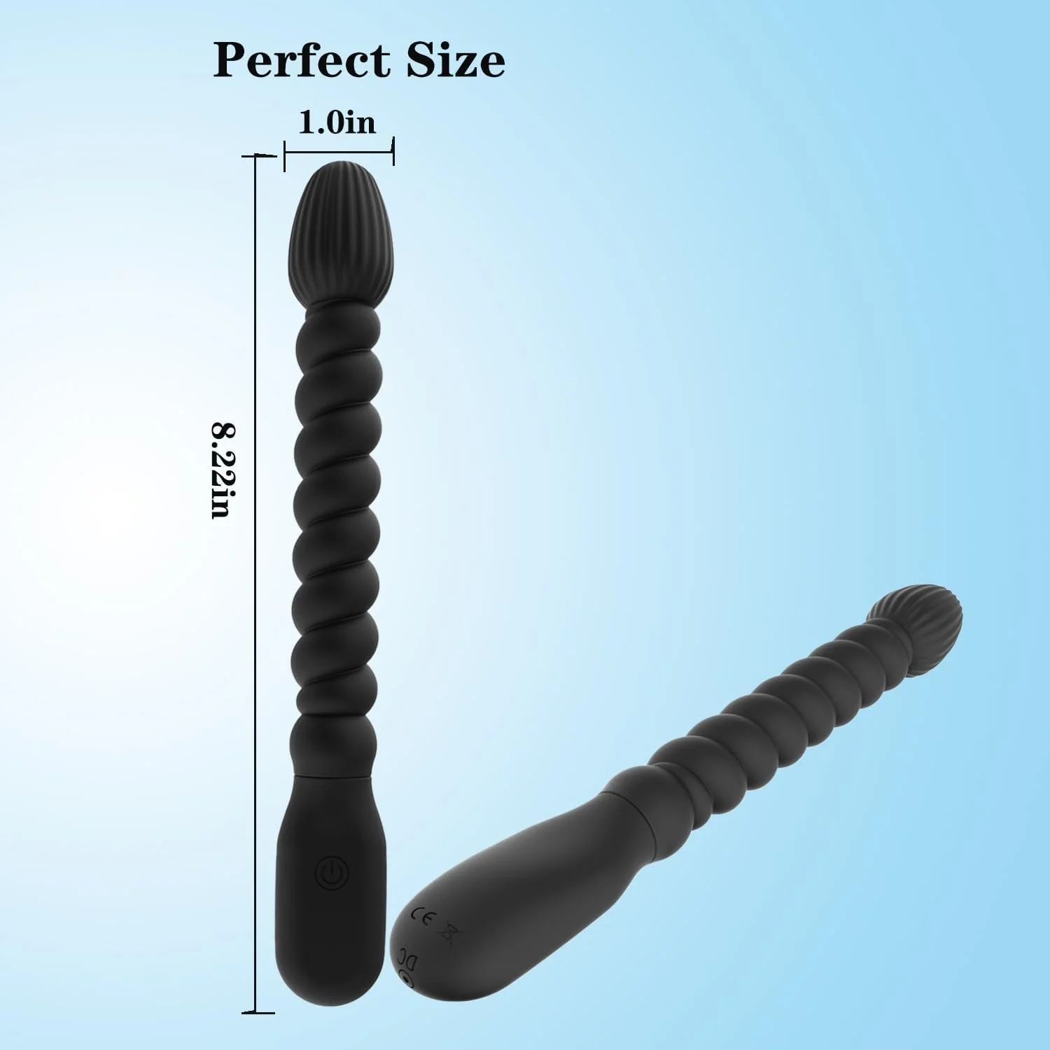 WhisperBead Vibrating Anal Beads Wand | 10 Modes - Image 5