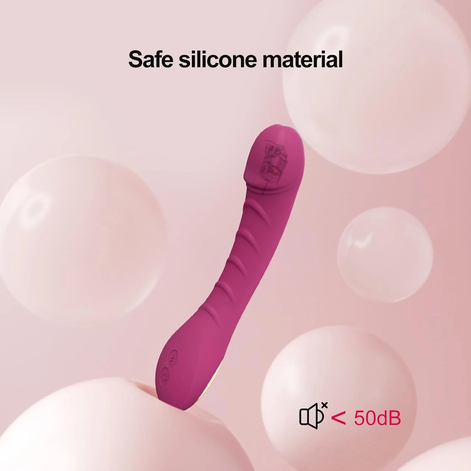 WhisperCurve G-Spot Vibrator Dildo - Image 3
