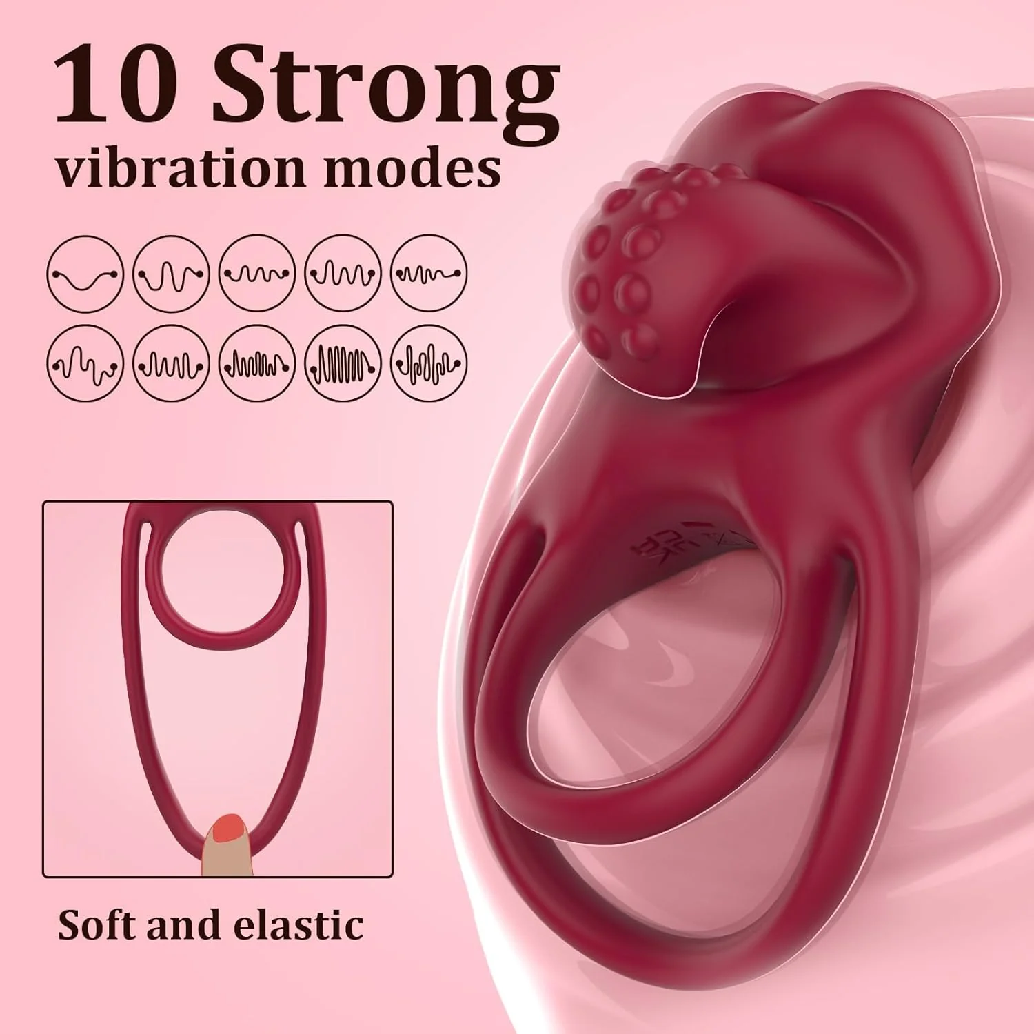 WickedPulse Dual-Ring Vibrator - Image 3
