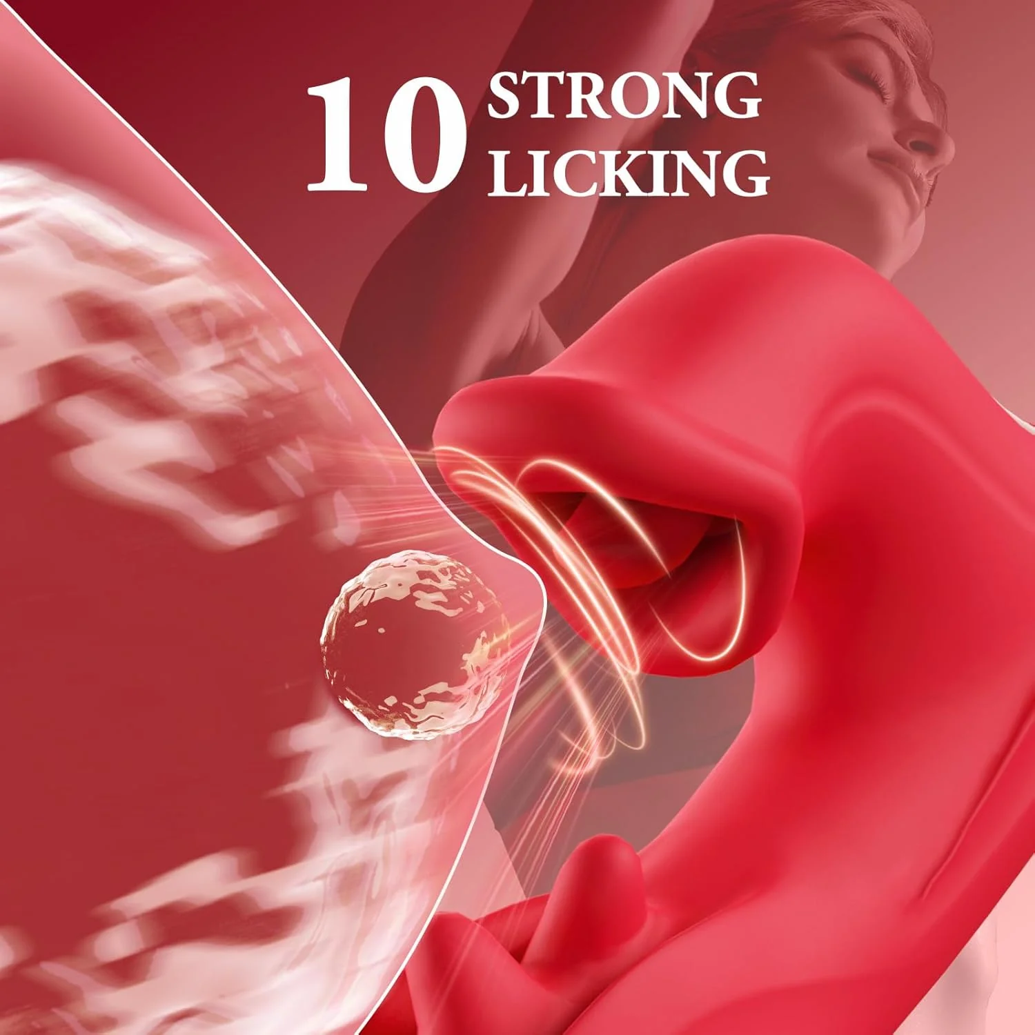 WiggleLuxe Thrusting Tongue Vibrator - Image 5