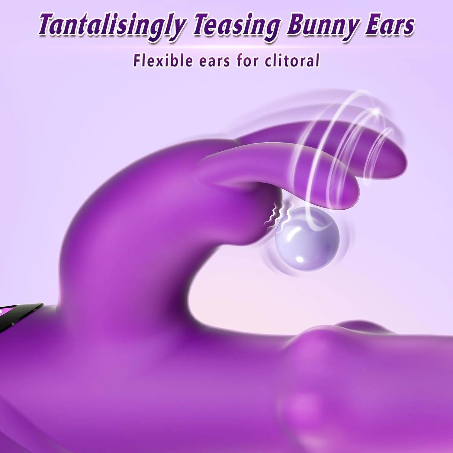 WiggleRush Thrusting Wiggling Rabbit Vibrator - Image 4