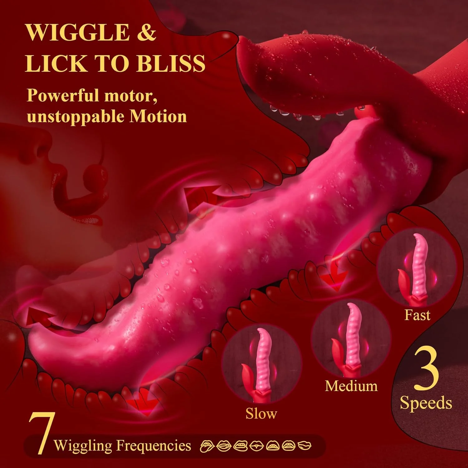 WriggleMate Tongue Vibrator with Dual Motors - Image 4
