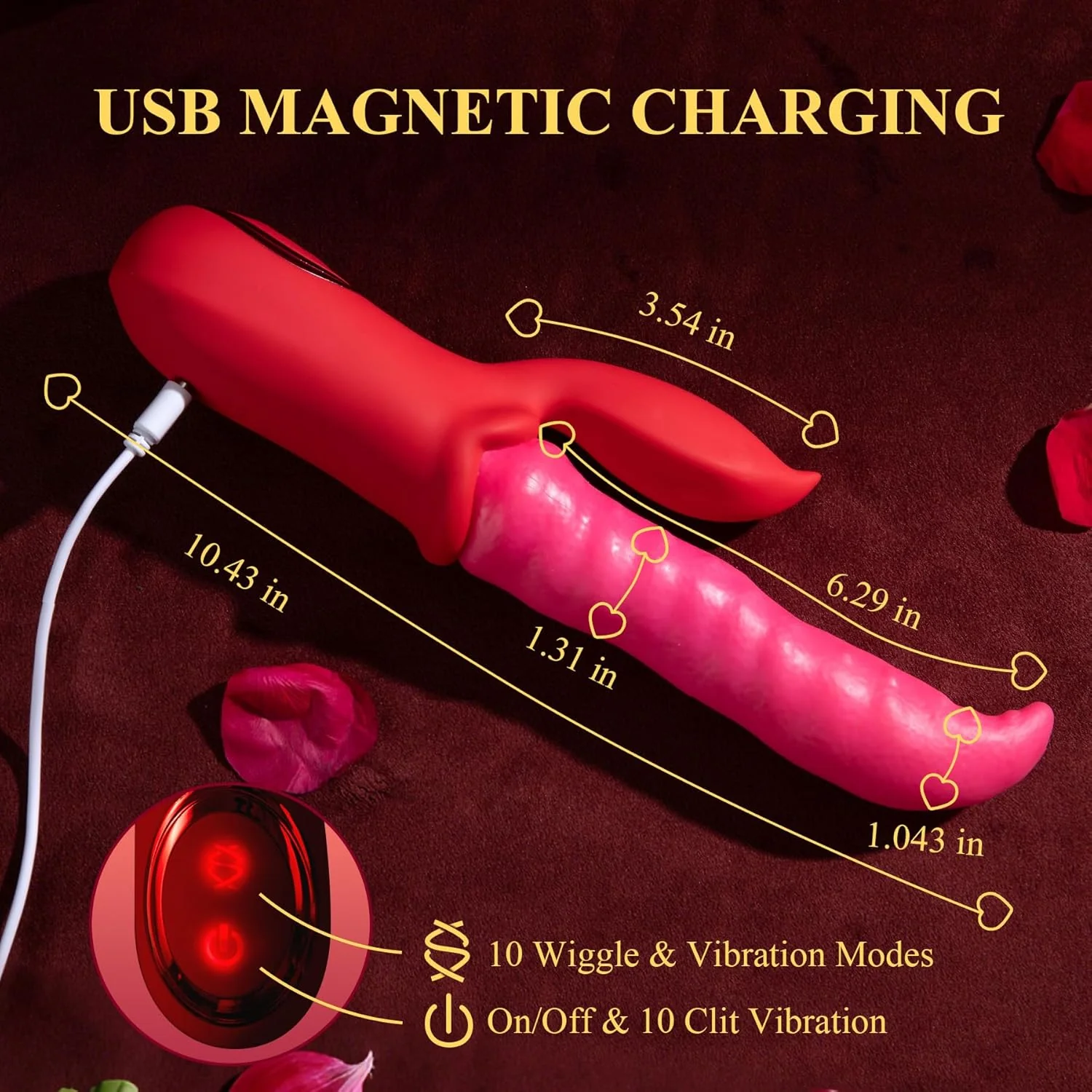WriggleMate Tongue Vibrator with Dual Motors - Image 8