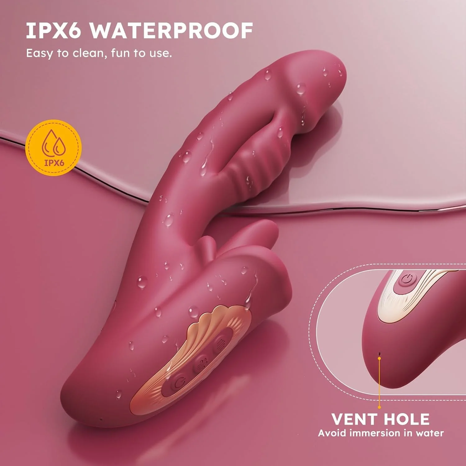 InflataLick Inflatable Licking G-Spot Vibrator - Image 5